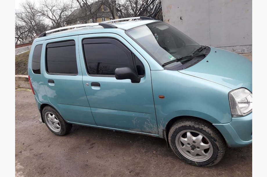 Opel Agila 2000–2007 Chrómové strešné lyžiny Image