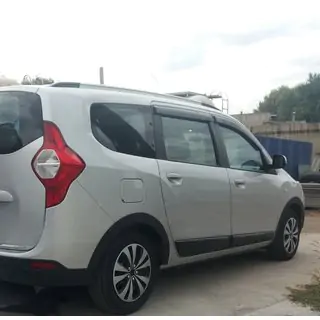Nástavce lemov blatníkov (4 ks, čierne) Dacia Lodgy 2012–2022 fotografia 1
