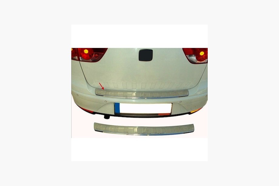 Seat Altea 2004–2015 Nerezová lišta na zadný nárazník OmsaLine (XL, nerez) Image