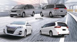 Toyota Sienna 2010–2020 Sada bodykitu GBT fotografia 2