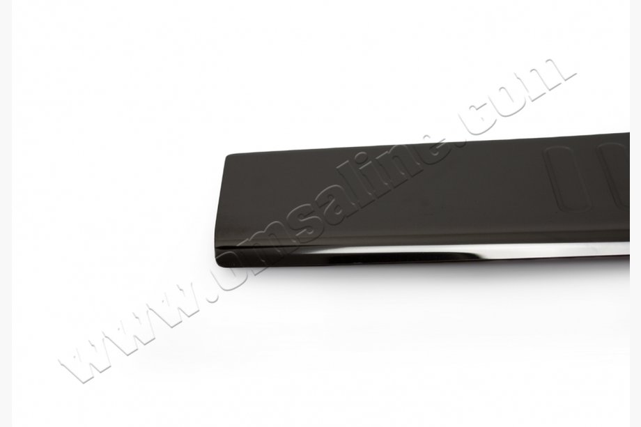Nissan Qashqai 2010–2014 Lišta na zadný nárazník čierny chróm (nerez) Image