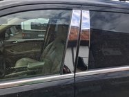 Mercedes GL class X164 2006–2012 Lišty na stĺpiky dverí (6 ks, nehrdzavejúca oceľ) fotografia 1