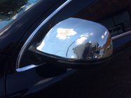 Audi Q7 2005–2015 Chromové kryty spätných zrkadiel (2 ks, nerez) fotografia 1