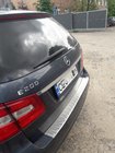 Mercedes E-class W212 2009–2016 Ochranná lišta zadného nárazníka OmsaLine (2009-2013, SW, nerez) fotografia 1