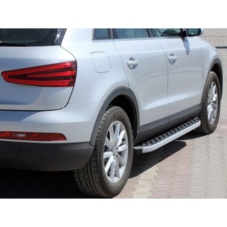 Bočné nášľapy BlackLine (2 ks, hliník) Audi Q5 2008–2017 fotografia 1