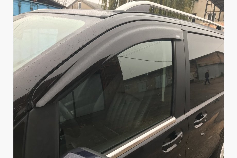 Mercedes Vito/V-trieda W447 2014– Okenné deflektory (2 ks, Niken) Image