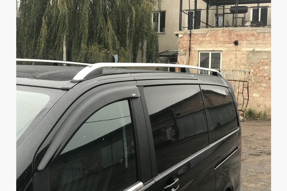 Mercedes Vito/V-trieda W447 2014– Strešné lyžiny Skyport (sivé) Stredný rázvor (Long) Image