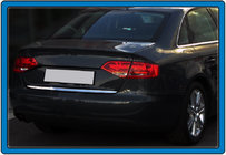 Audi A4 B8 2007–2015 Nerezová lišta hrany kufra (sedan) fotografia 1