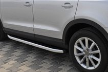 Jeep Compass 2006–2016 Bočné prahy Fullmond (2 ks, hliník) fotografia 1