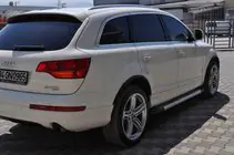 Audi Q7 2005–2015 Bočné nášľapy Allmond Grey (2 ks, hliník) fotografia 1