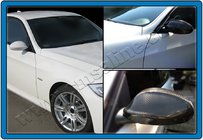 BMW 3 rad E90/E91 2005–2011 Kryty zrkadiel 2005-2008 (2 ks, pravý karbón) fotografia 2