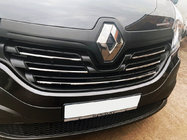 Renault Trafic 2015– Nerezové lišty na mriežku 2015-2019 (5 ks) fotografia 1