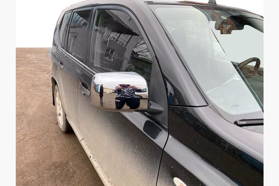 Nissan X-trail T31 2007–2014 Kryty zrkadiel (2 ks, ABS) Image