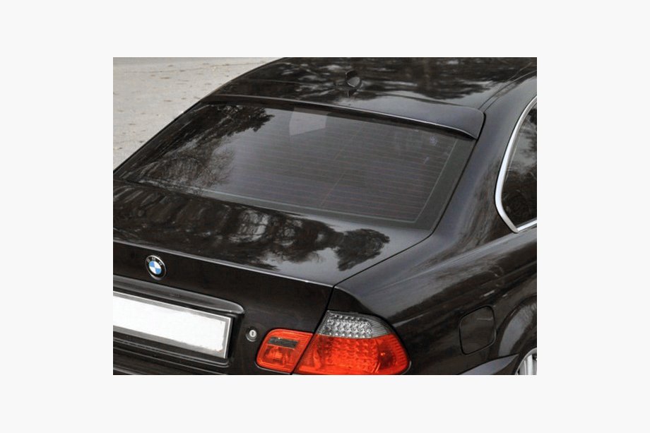 BMW 3 E46 1998–2006 Výpredaj! Spojler na zadné okno (sklolaminát, na lakovanie) Image