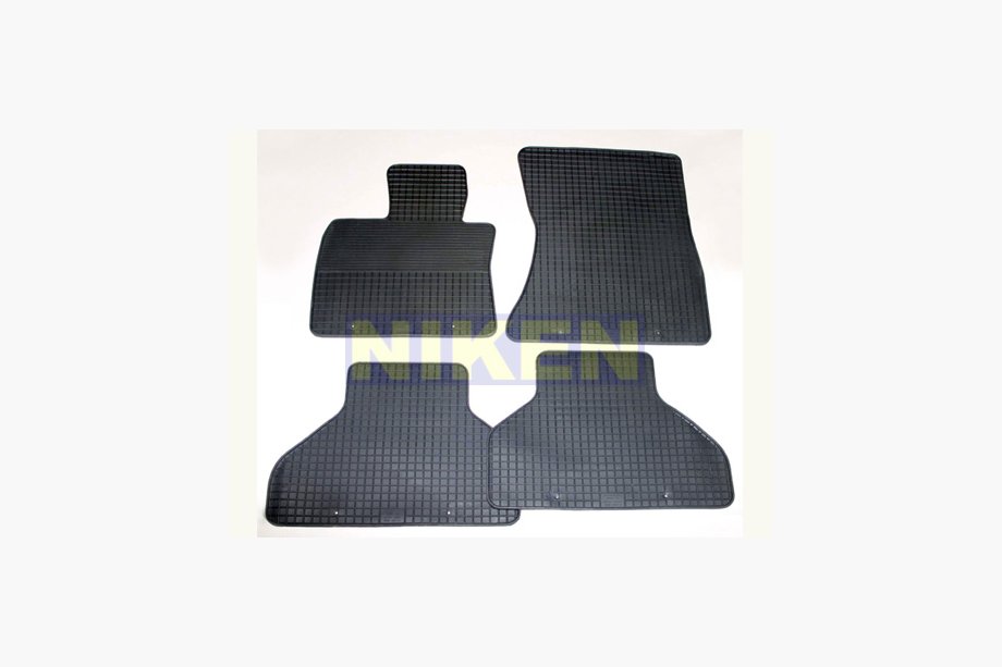 BMW X5 E53 1999–2006 Originálne gumové rohože do interiéru (Doma, 4 ks) Image