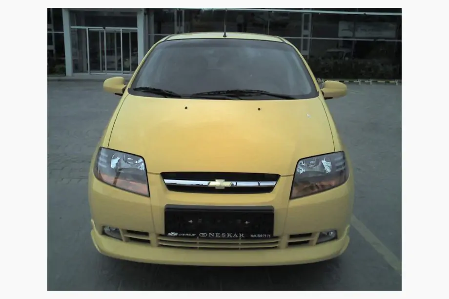 Chevrolet Aveo T200 2002–2008 Nadstavec predného nárazníka (na lakovanie) Image