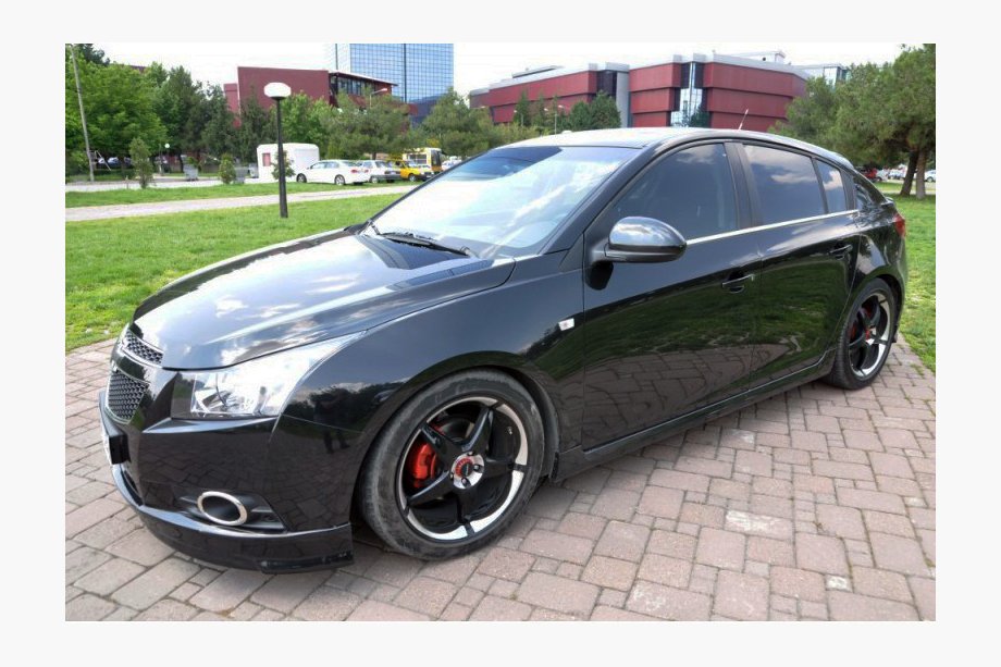 Chevrolet Cruze 2009–2015 Tuningové prahy HB (Meliset, na lakovanie) Image