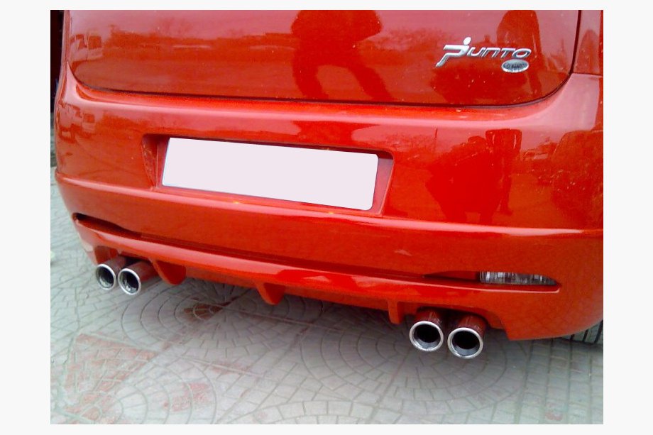 Fiat Punto Grande/EVO 2006–2018 Zadný nárazník (kryt, na lakovanie) Image