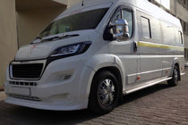 Fiat Ducato 2006–2025 Predný lip spojler 2014↗︎ (úzky, na lakovanie) fotografia 2