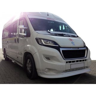 Predný lip spojler 2014↗ (úzky, na lakovanie) Peugeot Boxer 2006–2025 fotografia 1