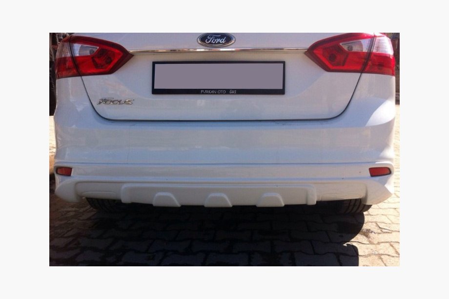 Ford Focus III 2011–2017 Nadstavec zadného nárazníka Sedan 2011-2015 (na lakovanie) Fotografia 2