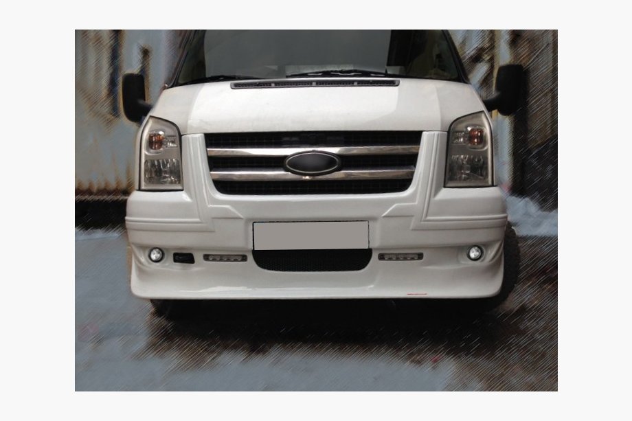 Ford Transit 2000–2014 Nadstavec predného nárazníka (2006-2014, DRL, s mriežkou) Image