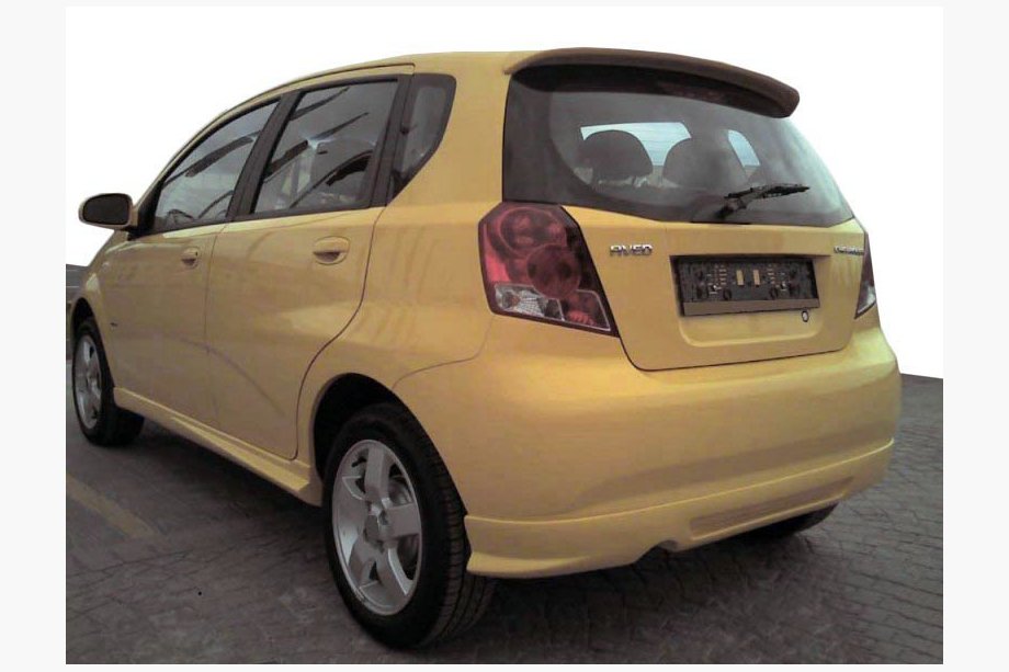 Chevrolet Aveo T200 2002–2008 Spojler na lakovanie Image