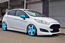 Ford Fiesta 2008–2017 Lip spojler na predný nárazník 2013-2017 (na lakovanie) fotografia 1