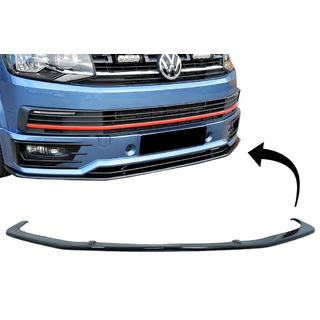 Predný lip spojler na nárazník pre SportLine 2015-2018 (ABS) Volkswagen T6 2015–2024 fotografia 2
