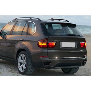 Ochranná lišta hrany kufra (nerez) BMW X5 E70 2007–2013 fotografia 1