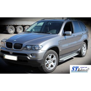 Bočné rúrky Special (2 ks, nerez) BMW X5 E53 1999–2006 fotografia 3