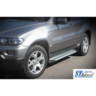 Bočné rúrky Special (2 ks, nerez) BMW X5 E53 1999–2006 fotografia 2