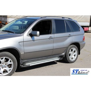 Bočné rúrky Special (2 ks, nerez) BMW X5 E53 1999–2006 fotografia 4