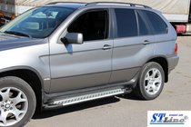 BMW X5 E53 1999–2006 Bočné nášľapy King (2 ks, hliník) fotografia 4