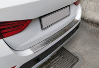 BMW X1 E84 2009–2015 OmsaLine lišta zadného nárazníka (nerez) fotografia 3