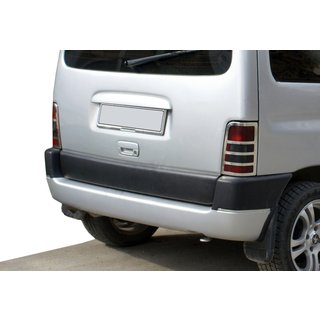 Nerezové kryty zadných svetiel (2 ks) Peugeot Partner 1996–2008 fotografia 4