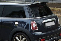 Mini Clubman R55/R56 2007–2014 Chrómová lišta nad ŠPZ R56 (nerez) fotografia 1