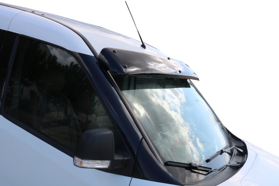 Opel Combo 2012–2018 Slnečná clona na čelné sklo (čierny lesk, 5 mm) Image