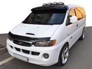 Hyundai H200, H1, Starex 1998–2007 Slnečná clona na čelné sklo (čierny lesk, 5 mm) fotografia 1