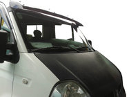 Renault Master 1998–2010 Slnečná clona na čelné sklo V1 (čierny lesk, 5 mm) fotografia 1