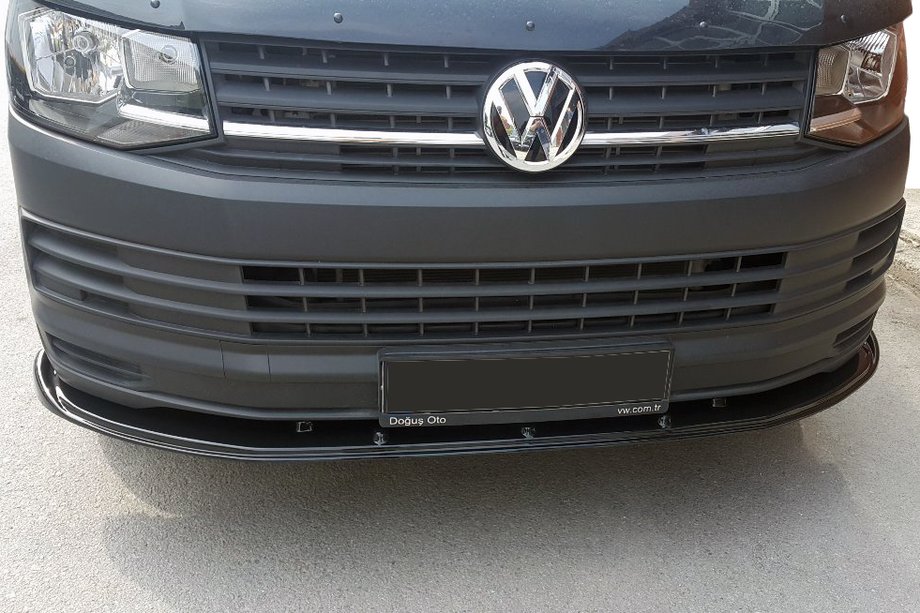 Volkswagen T6 2015–2024 Predný lip spojler 2015-2018 Standart (ABS) Image