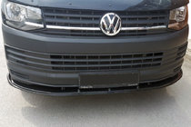 Volkswagen T6 2015–2024 Predný lip spojler 2015-2018 Standart (ABS) fotografia 1