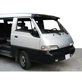 Slnečná clona na čelné sklo (čierny lesk, 5 mm) Hyundai H100 fotografia 1