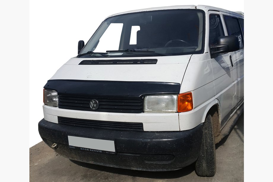 Volkswagen T4 Transporter 1990–2003 Deflektor kapoty (rovné svetlomety) (EuroCap V2) Image