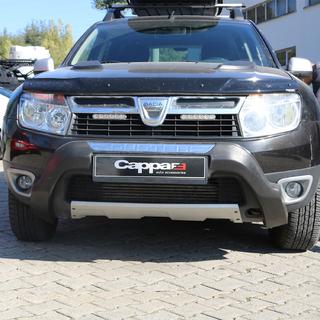 Predný lip spojler nárazníka (ABS, sivý) Renault Duster 2008–2017 fotografia 1