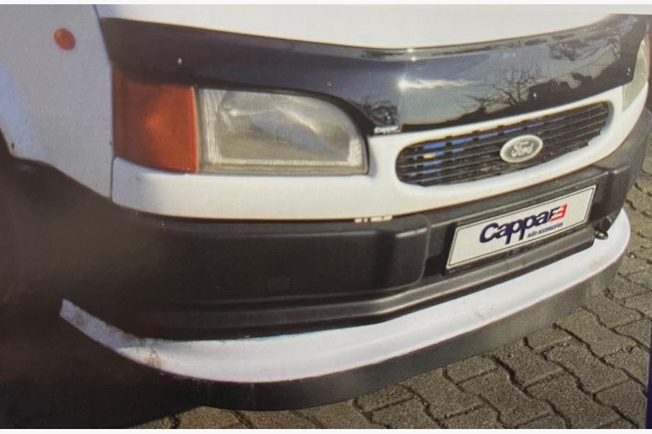 Ford Transit 1991–2000 Lip spojler na predný nárazník (čierny) Image