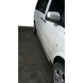 Bočné prahy Dot-line (2 ks, hliník) Mercedes Vito W639 2004–2014