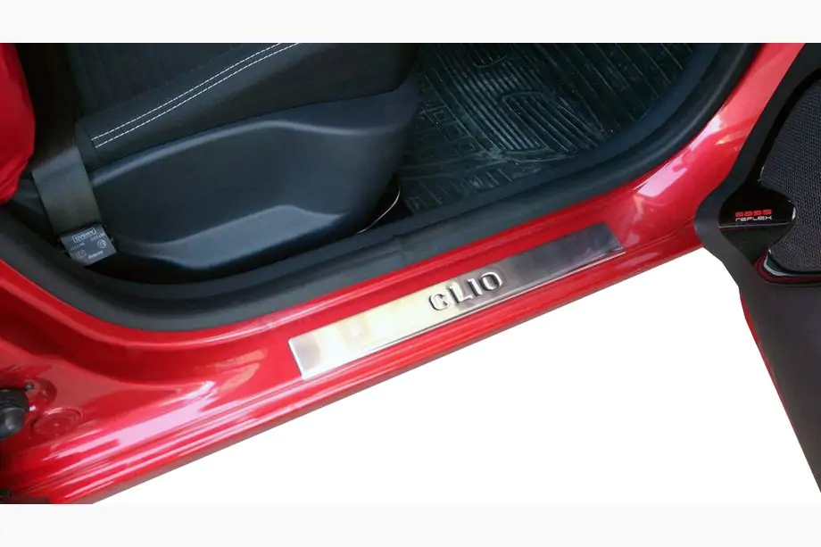 Renault Clio IV 2012–2019 Nerezové lišty prahov OmsaLine (4 ks) Image