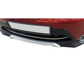 Nerezová lišta na predný nárazník (2014-2017) Nissan Qashqai 2014–2021 fotografia 1