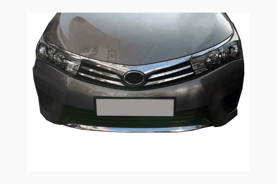 Toyota Corolla 2013–2019 Nerezové kryty mriežky nárazníka (2013-2016) Image